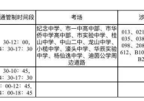 高考降临18条公交线路临时改道  出行及时调整规划