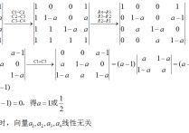 线代向量应该怎么算 线代向量问题，为什么我这样算出来和答案不一样？